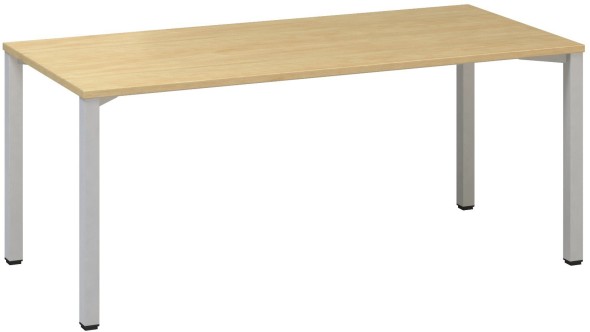 Kancelársky písací stôl CLASSIC B, 1800 x 800 mm, dezén divoká hruška