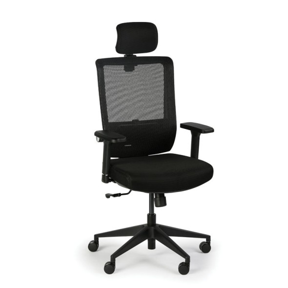 Kancelárska stolička AE, čierna