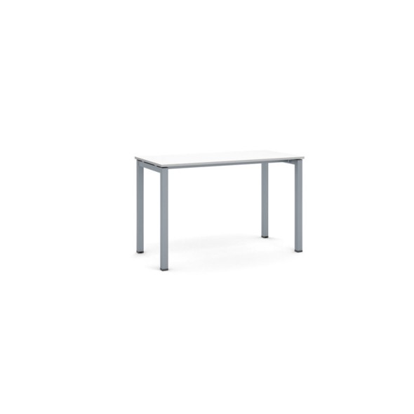 Rokovací stôl PRIMO SQUARE 1200 x 600 x 750 mm, biela