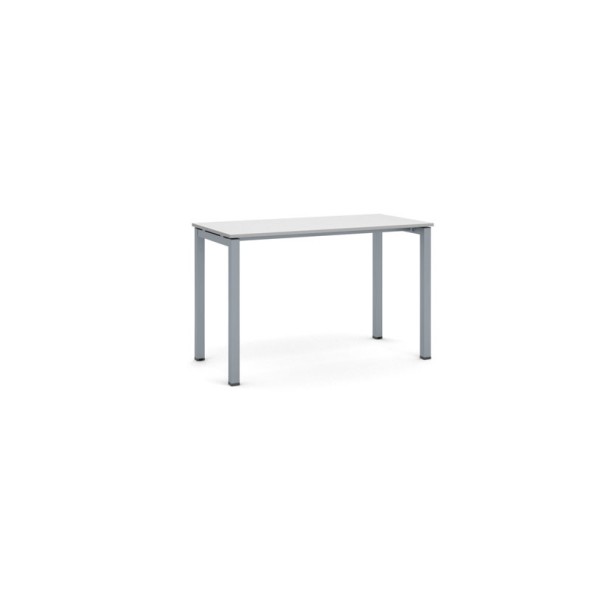 Rokovací stôl PRIMO SQUARE 1200 x 600 x 750 mm, sivá