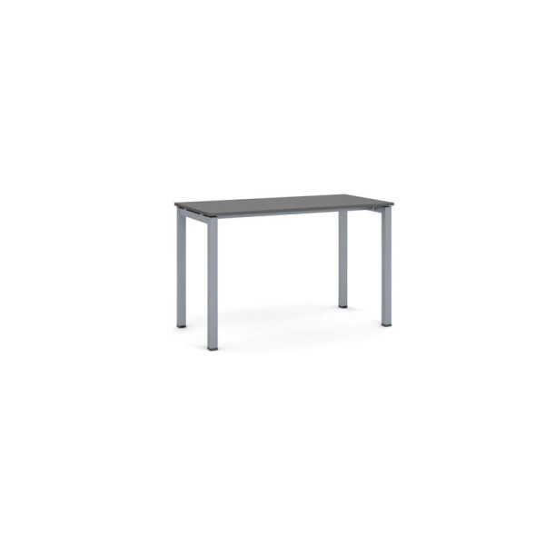 Rokovací stôl PRIMO SQUARE 1200 x 600 x 750 mm, grafit
