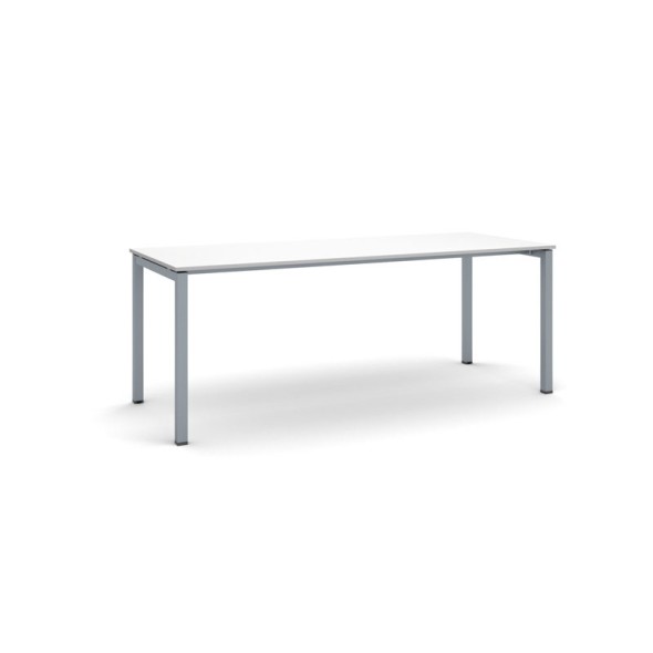 Rokovací stôl RIMO SQUARE  2000 x 800 x 750 mm, biela