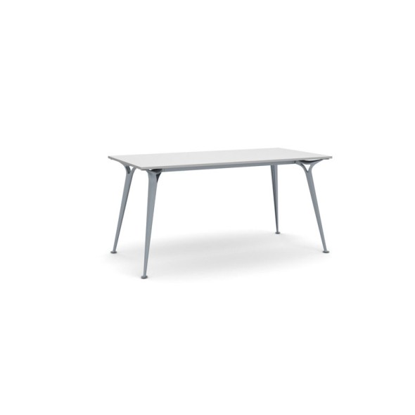 Rokovací stôl PRIMO ALFA 1600 x 800 mm, sivá
