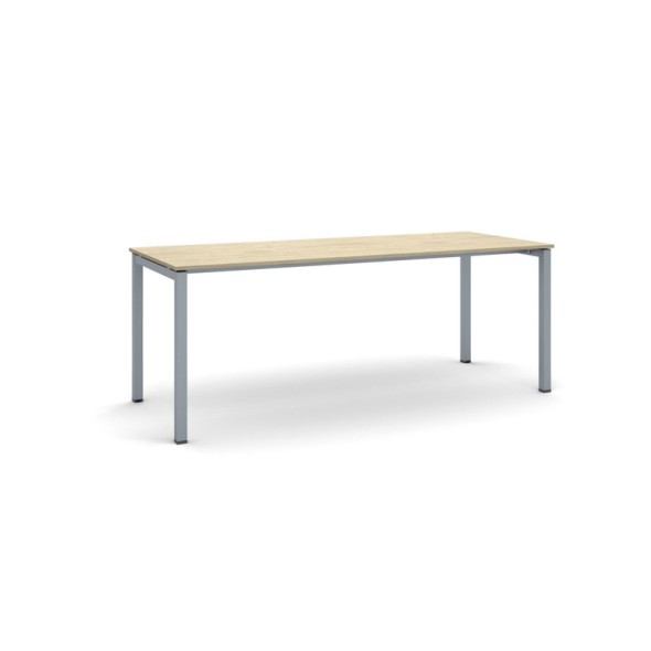 Rokovací stôl RIMO SQUARE  2000 x 800 x 750 mm, dub prírodný