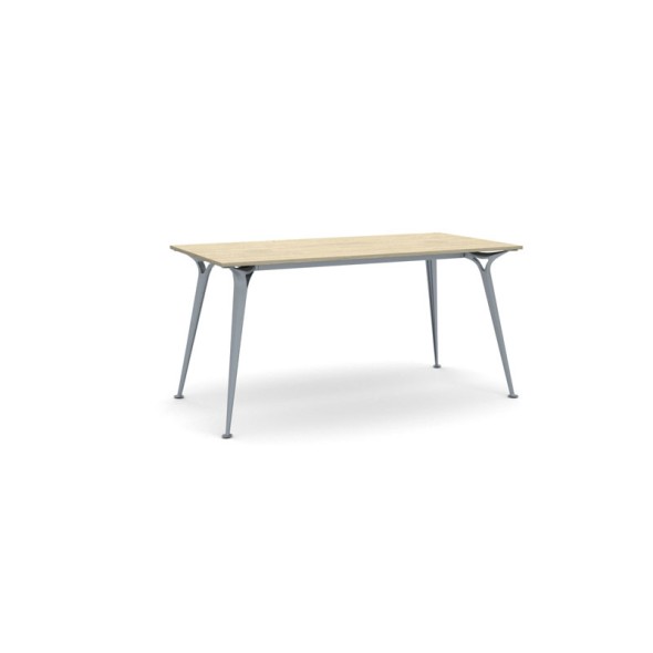 Rokovací stôl PRIMO ALFA 1600 x 800 mm, dub prírodný