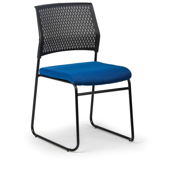 Konferenčná stolička MYSTIC, modrá