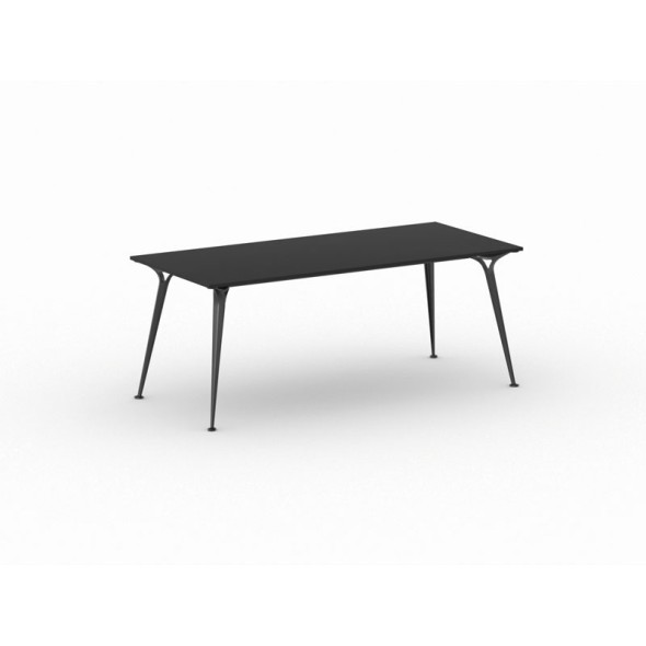 Rokovací stôl PRIMO ALFA 2000 x 900 mm, grafitová