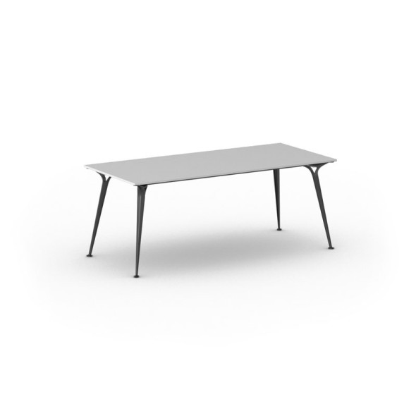Rokovací stôl PRIMO ALFA 2000 x 900 mm, sivá