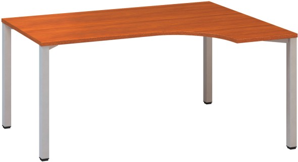 Rohový písací stôl CLASSIC B, pravý, čerešňa