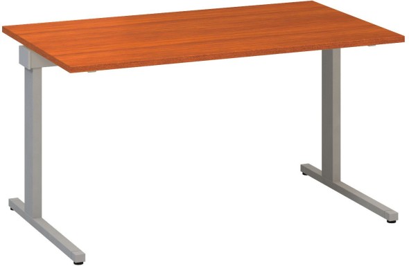 Kancelársky písací stôl CLASSIC C, 1400 x 800 mm, čerešňa