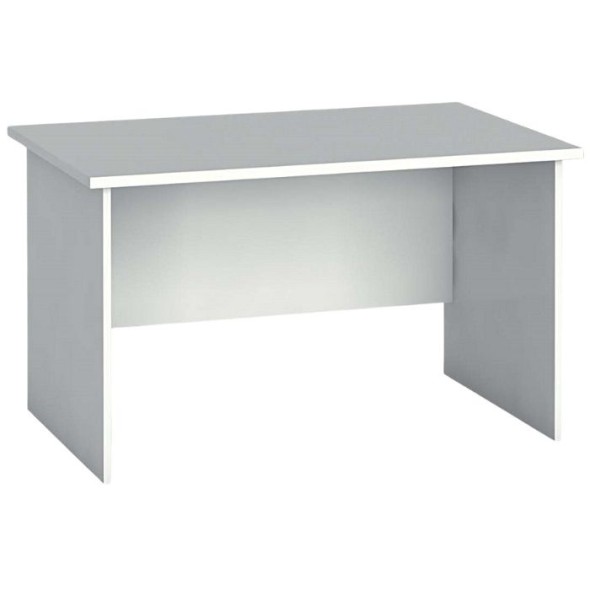 Kancelársky písací stôl PRIMO FLEXI, rovný 120 x 80 cm, biela