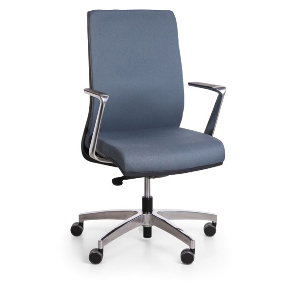 Kancelárska stolička TITAN, sivá