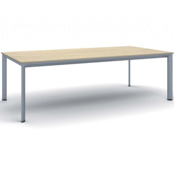 Rokovací stôl PRIMO INVITATION 2400 x 1200 x 740 mm, dub prírodný