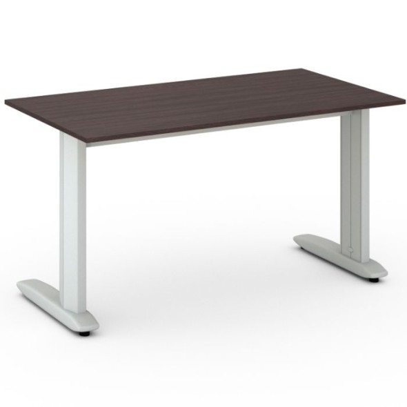 Kancelársky stôl PRIMO FLEXIBLE 1400 x 800 mm, wenge