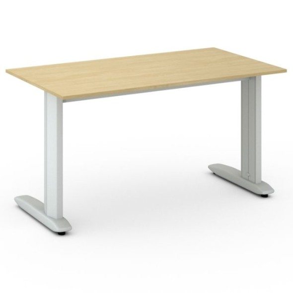 Kancelársky stôl PRIMO FLEXIBLE 1400 x 800 mm, breza