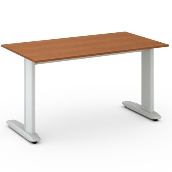 Kancelársky stôl PRIMO FLEXIBLE 1400 x 800 mm, čerešňa