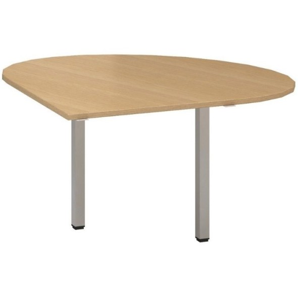 Stôl zakončovací ľavý, 1200 x 1200 x 742 mm, buk