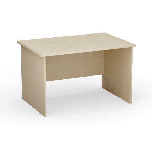 Kancelársky písací stôl PRIMO Classic, rovný 120x80 cm, breza