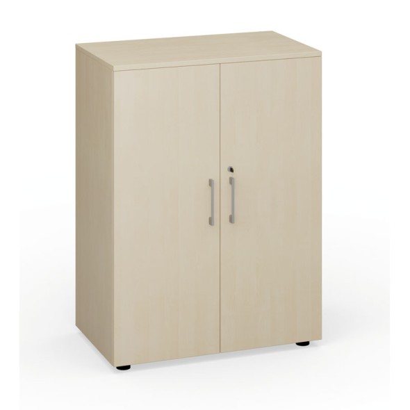 Kancelárska skriňa s dverami PRIMO Classic, 1087x800x420 mm, breza