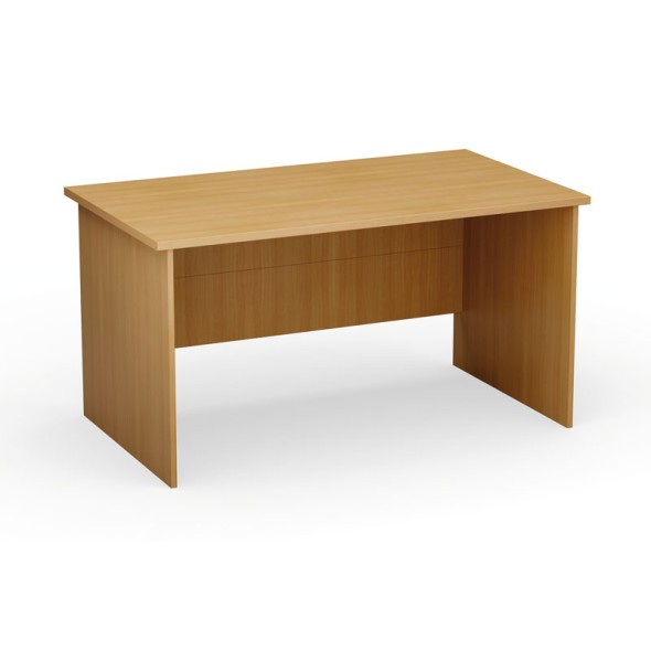 Kancelársky písací stôl, PRIMO Classic, rovný 140x80 cm, buk