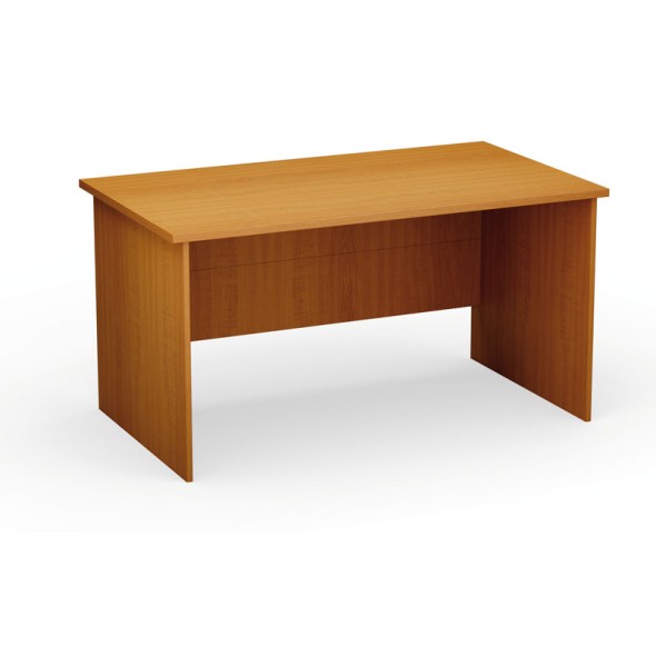 Kancelársky písací stôl, PRIMO Classic, rovný 140x80 cm, čerešňa