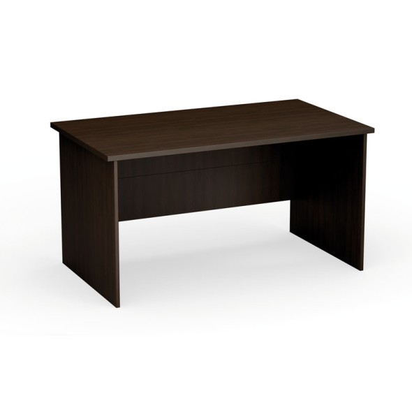 Kancelársky písací stôl, PRIMO Classic, rovný 140x80 cm, wenge