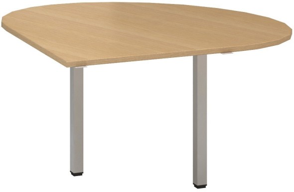 Stôl zakončovací ľavý, 1200 x 1200 x 742 mm, buk
