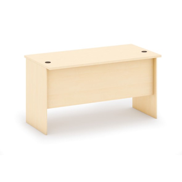 Stôl písací rovný, dĺžka 1400 mm, breza