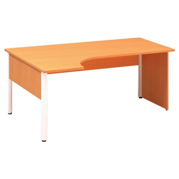 Rohový písací stôl CLASSIC A, ľavý, buk