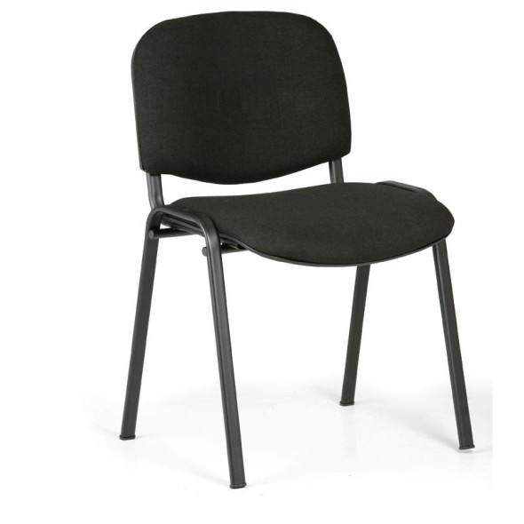 Konferenčná stolička VIVA - čierne nohy, čierna