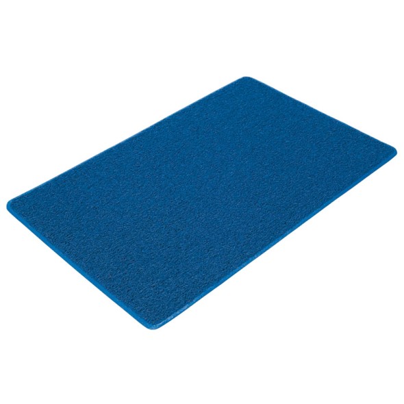 Odolná podlahová čistiaca rohož, 600 x 900 mm, modrá