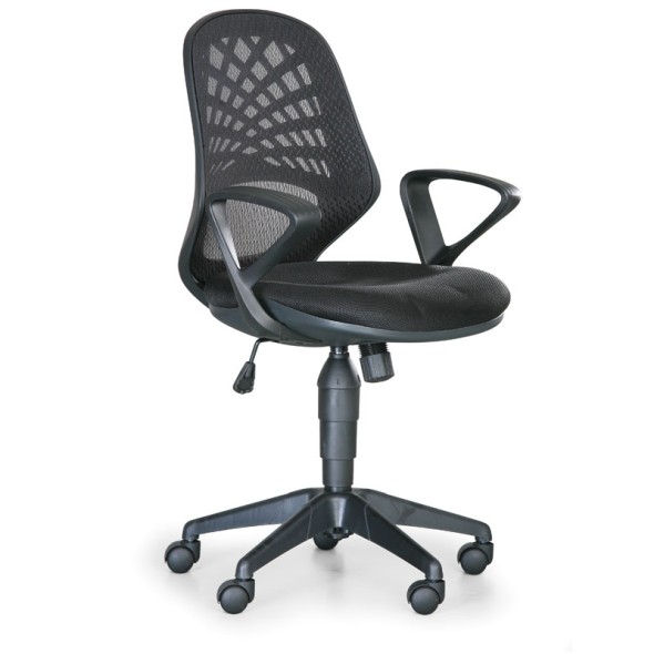 Kancelárska stolička FLER, čierna