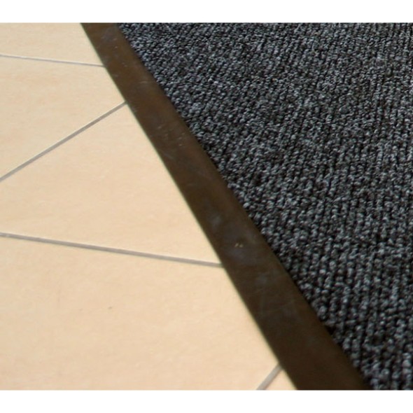 Nábehová PVC hrana (pre kobercovú rohož 119080 - 119081), čierna