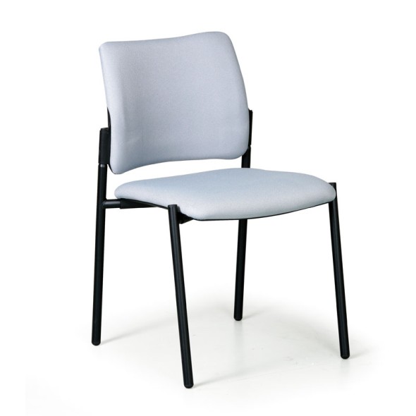 Konferenčná stolička ROCKET bez podpierok, sivá