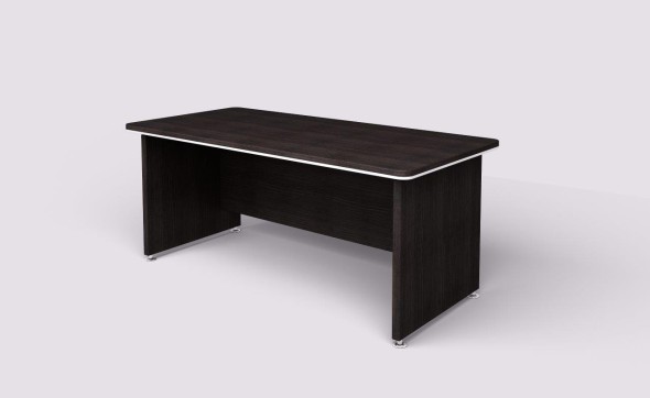 Písací stôl - rovný, 1800 x 850 x 762 mm, wenge