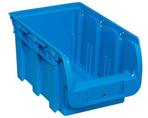 Plastový box COMPACT, 154 x 235 x 125 mm, modrý