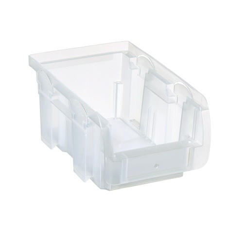 Plastový box COMPACT, 102 x 160 x 75 mm, priehľadný