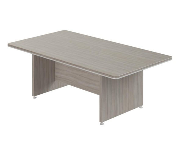 Jednací stůl WELS, 2200 x 1200 mm, dub šedý