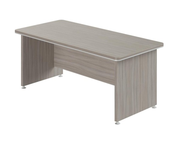Kancelářský psací stůl WELS, 1800 x 850 mm, dub šedý