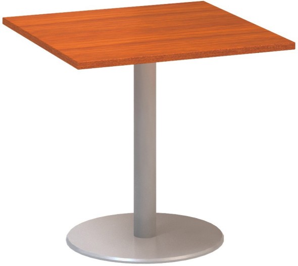 Konferenční stůl CLASSIC A, 800 x 800 mm, deska třešeň