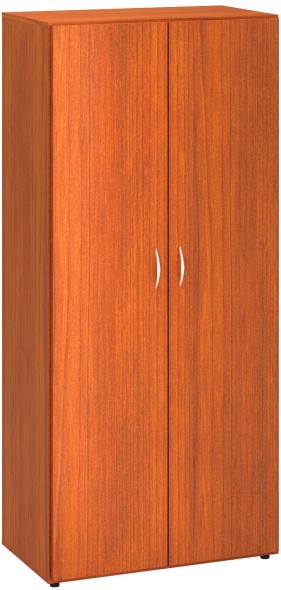 Skříň s dvojitými dveřmi CLASSIC, 800 x 470 x 1780 mm, třešeň
