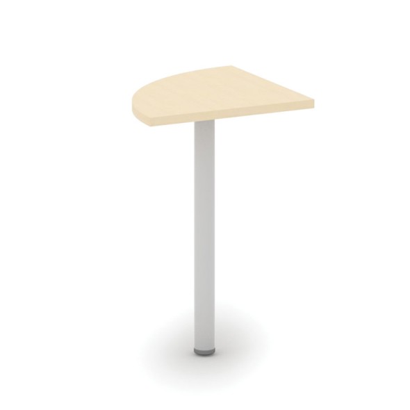 Spojovací stolek MIRELLI A+, 800 x 800 x 750 mm, bříza