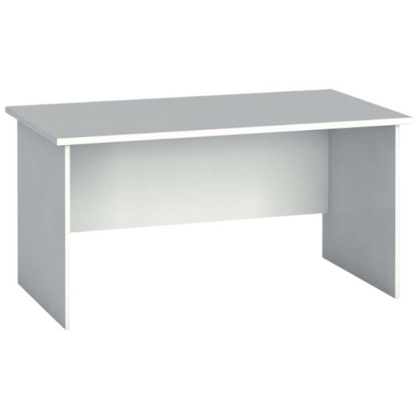 Kancelářský psací stůl PRIMO FLEXI, rovný 140 x 80 cm, bílá