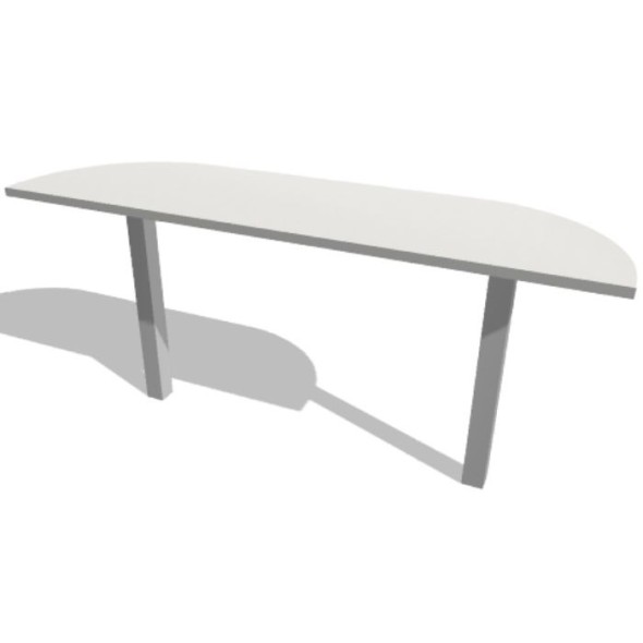Přístavba pro kancelářské pracovní stoly PRIMO, 160 cm, bílá