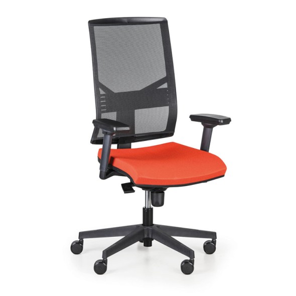 Kancelářská židle OMNIA, oranžová