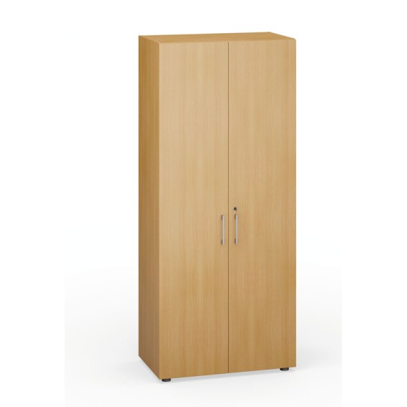 Kancelářská skříň s dveřmi PRIMO Classic, 1781 x 800 x 420 mm, buk