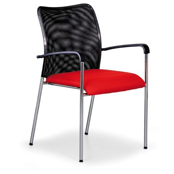 Konferenční židle JOHN MINELLI, červená
