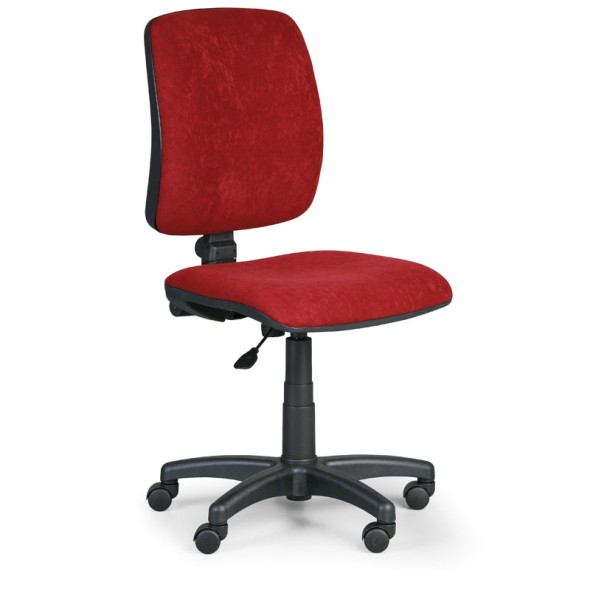 Kancelářská židle TORINO II bez područek, červená