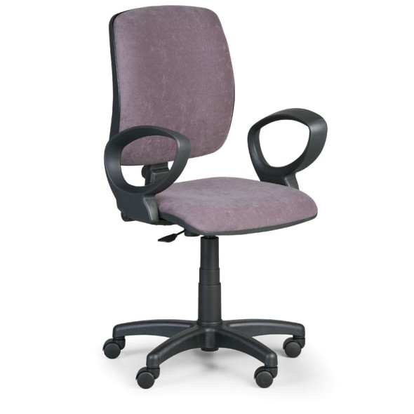 Kancelářská židle TORINO II s područkami, šedá