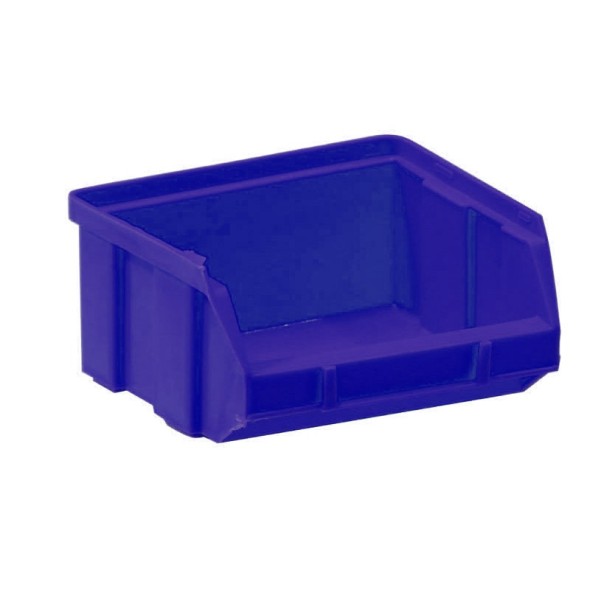 Plastové boxy, 100 x 95 x 50 mm, modré